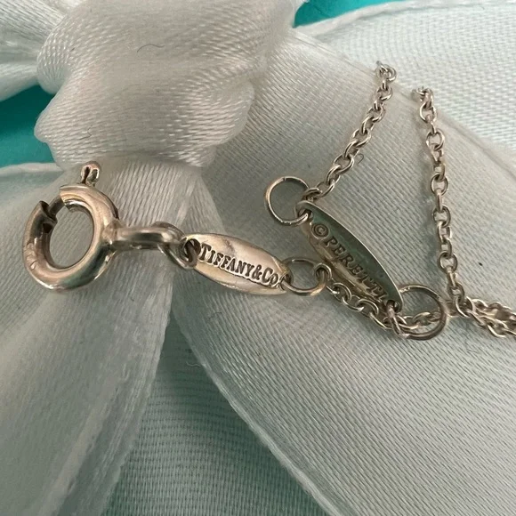 Tiffany Elsa Peretti Diamonds by the Yard Open Heart Bracelet - Picture 7 of 14